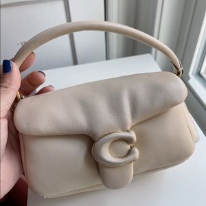 【SOLD】Mini Pillow Tabby chalk color